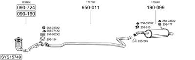 BOSAL SYS15749