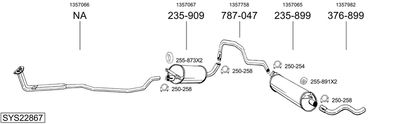 BOSAL SYS22867