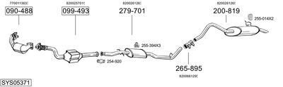 BOSAL SYS05371