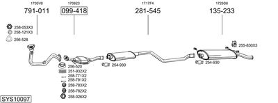 BOSAL SYS10097