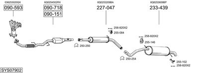 BOSAL SYS07902