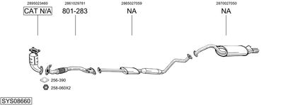 BOSAL SYS08660