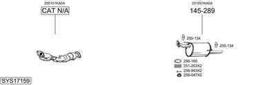 BOSAL SYS17159