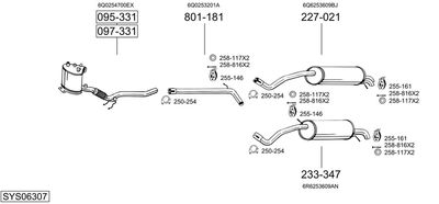 BOSAL SYS06307