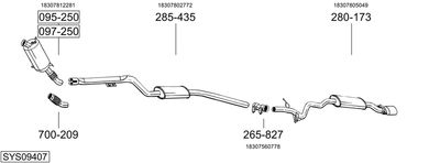 BOSAL SYS09407
