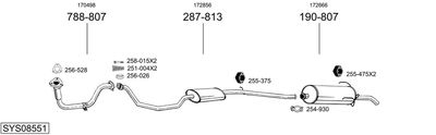 BOSAL SYS08551