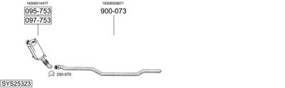 BOSAL SYS25323