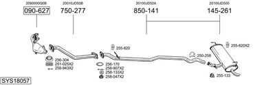 BOSAL SYS18057