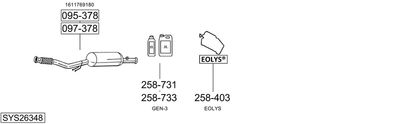 BOSAL SYS26348