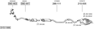 BOSAL SYS11988