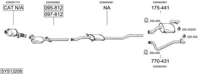BOSAL SYS13208