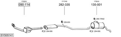 BOSAL SYS05141