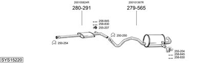 BOSAL SYS15220