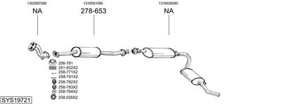 BOSAL SYS19721