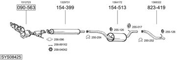 BOSAL SYS08425 BOSAL SYS08425