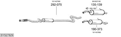 BOSAL SYS27829