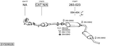 BOSAL SYS09028