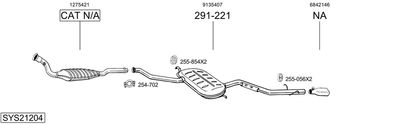 BOSAL SYS21204