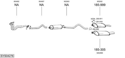 BOSAL SYS04276