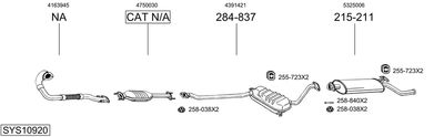 BOSAL SYS10920