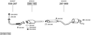 BOSAL SYS01750
