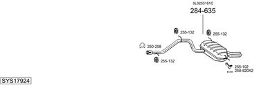 BOSAL SYS17924