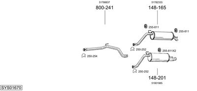 BOSAL SYS01670