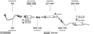 BOSAL SYS06089