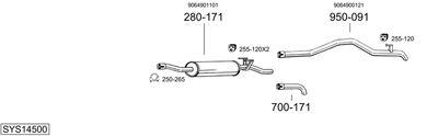 BOSAL SYS14500