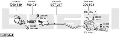 BOSAL SYS05444