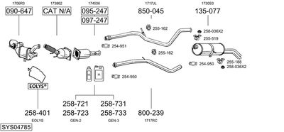 BOSAL SYS04785