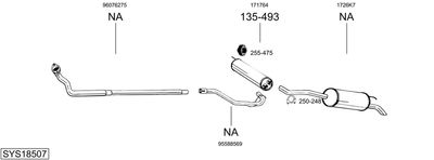BOSAL SYS18507