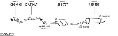 BOSAL SYS04367