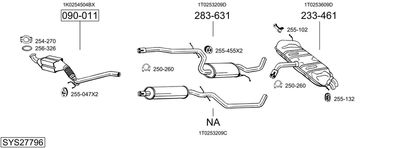 BOSAL SYS27796