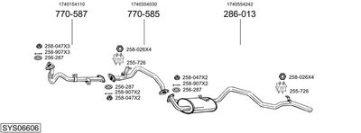 BOSAL SYS06606