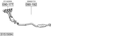 BOSAL SYS15094
