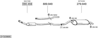 BOSAL SYS09880