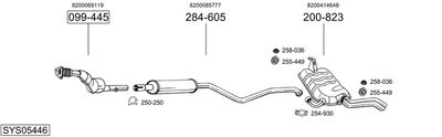 BOSAL SYS05446 BOSAL SYS05446