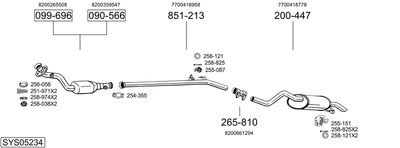 BOSAL SYS05234