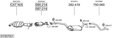 BOSAL SYS07001