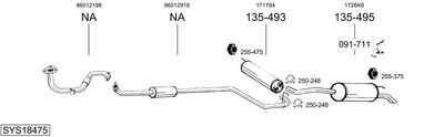BOSAL SYS18475
