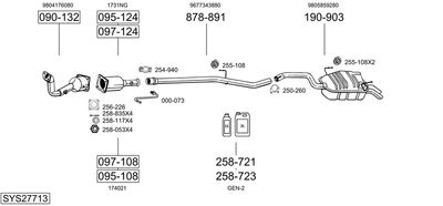 BOSAL SYS27713