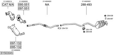 BOSAL SYS03545