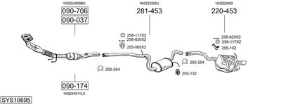 BOSAL SYS10695