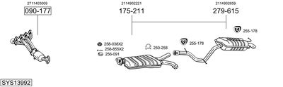BOSAL SYS13992