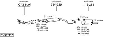 BOSAL SYS17157