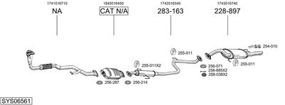 BOSAL SYS06561