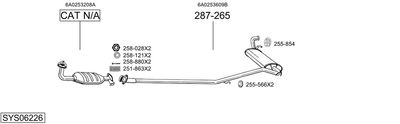 BOSAL SYS06226