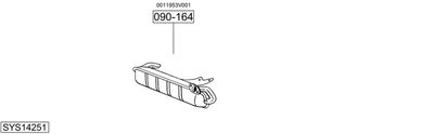 BOSAL SYS14251