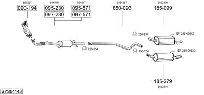 BOSAL SYS04143
